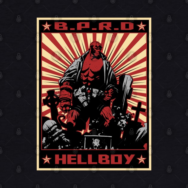 HELLBOY - Propaganda poster by ROBZILLA